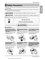 LG LWHD1200HRY7 Air Conditioner Unit Operating Manual